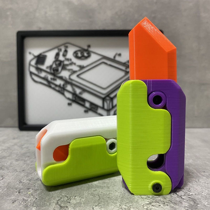 New Knife Fidget Toy 3D Printi - 3D Printing Technology avaliação e preço