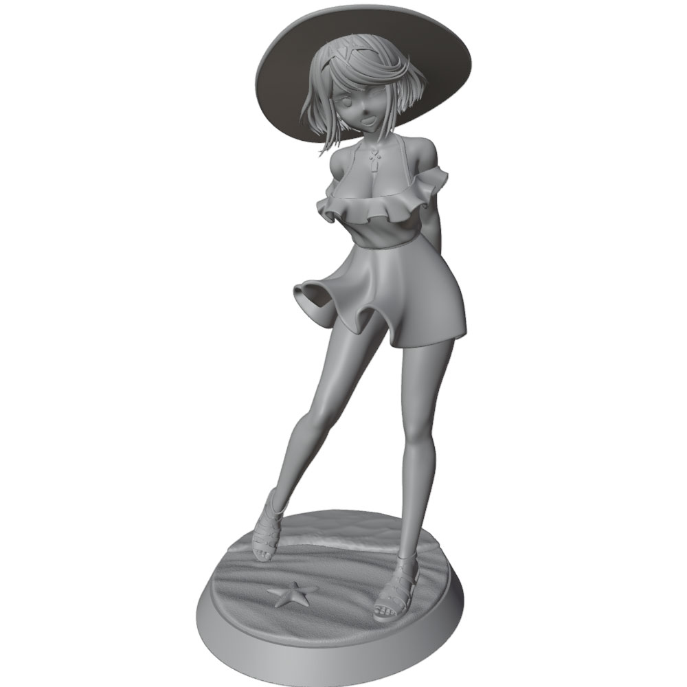 75/100/120/150mm Sexy Girl Res - 3D Printing And Additive Manufacturing avaliação e preço