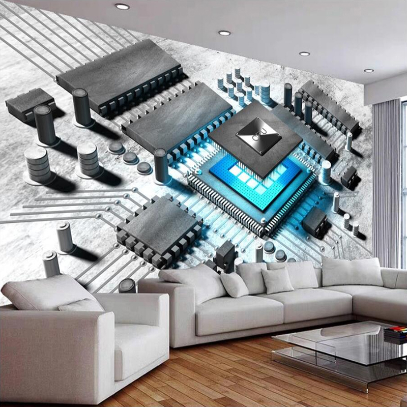 Custom 3D Photo Wallpaper Tech - 3D Printing Technology avaliação e preço