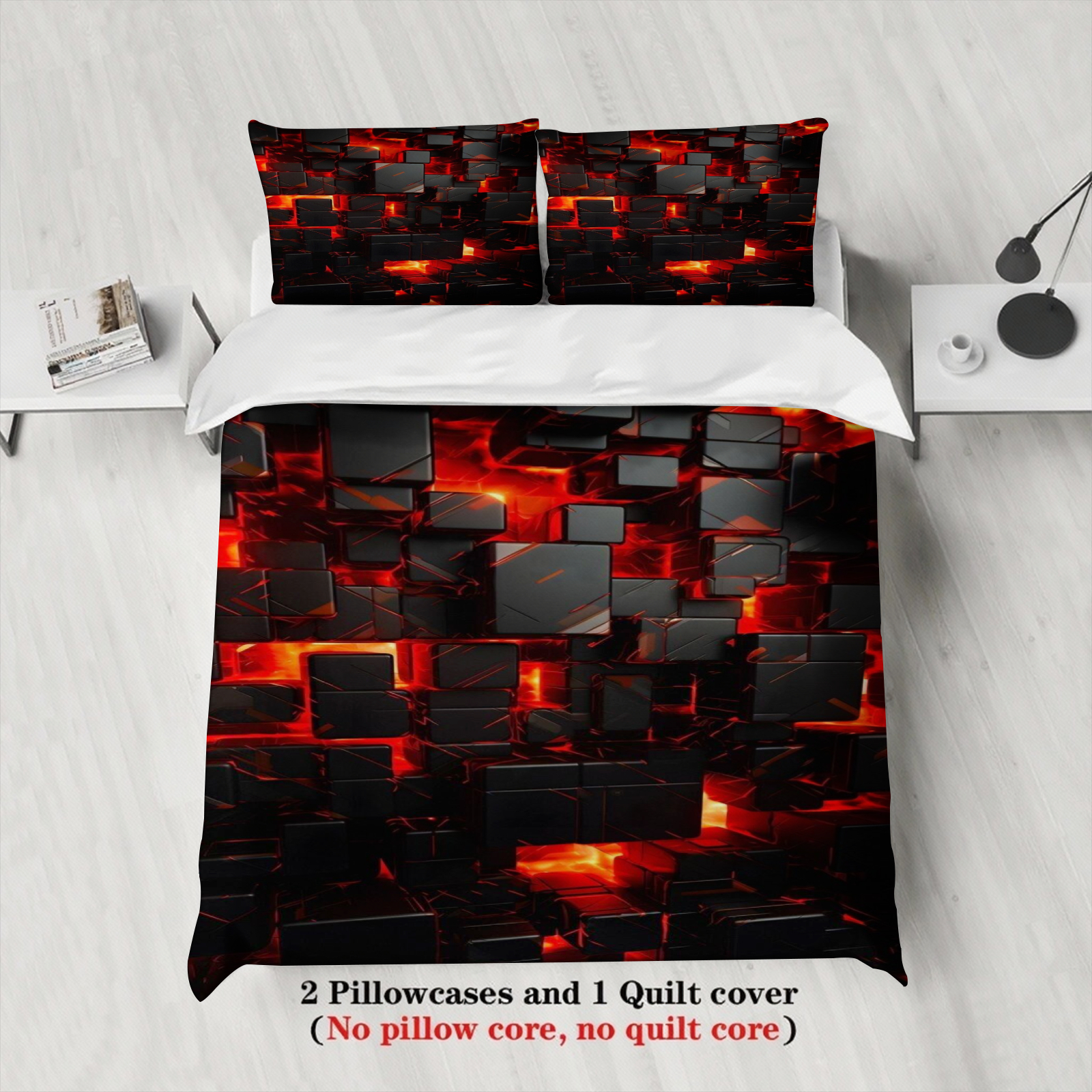 Cyberpunk Bedding Set Technolo - 3D Printing Technology avaliação e preço