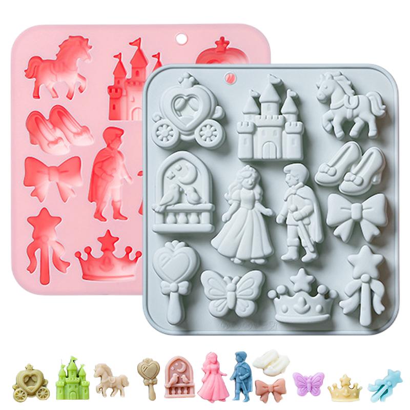 HOT!12 Cavity Prince, Princess - 3D Printing Model Free avaliação e preço