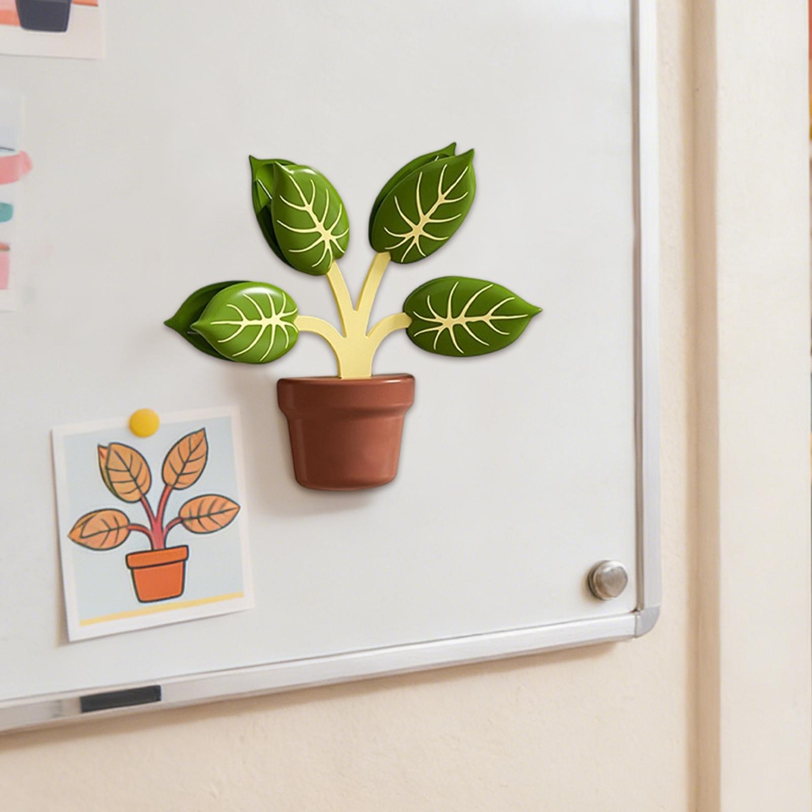 3D Potted Plant Refrige Magnet - 3D Printing Pot avaliação e preço