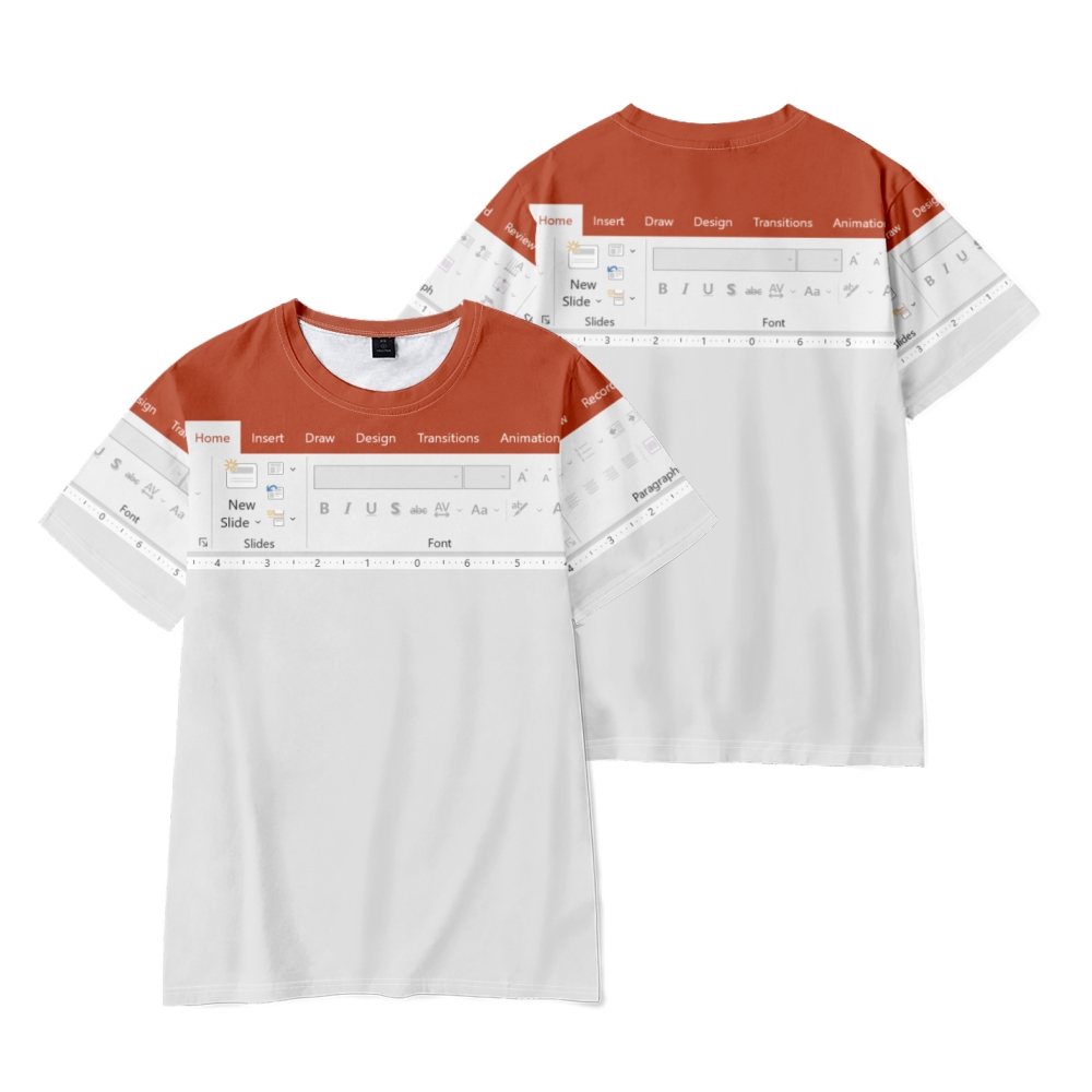 Excel 3D Fashion Men's T-shirt - 3D Printing Design Software avaliação e preço