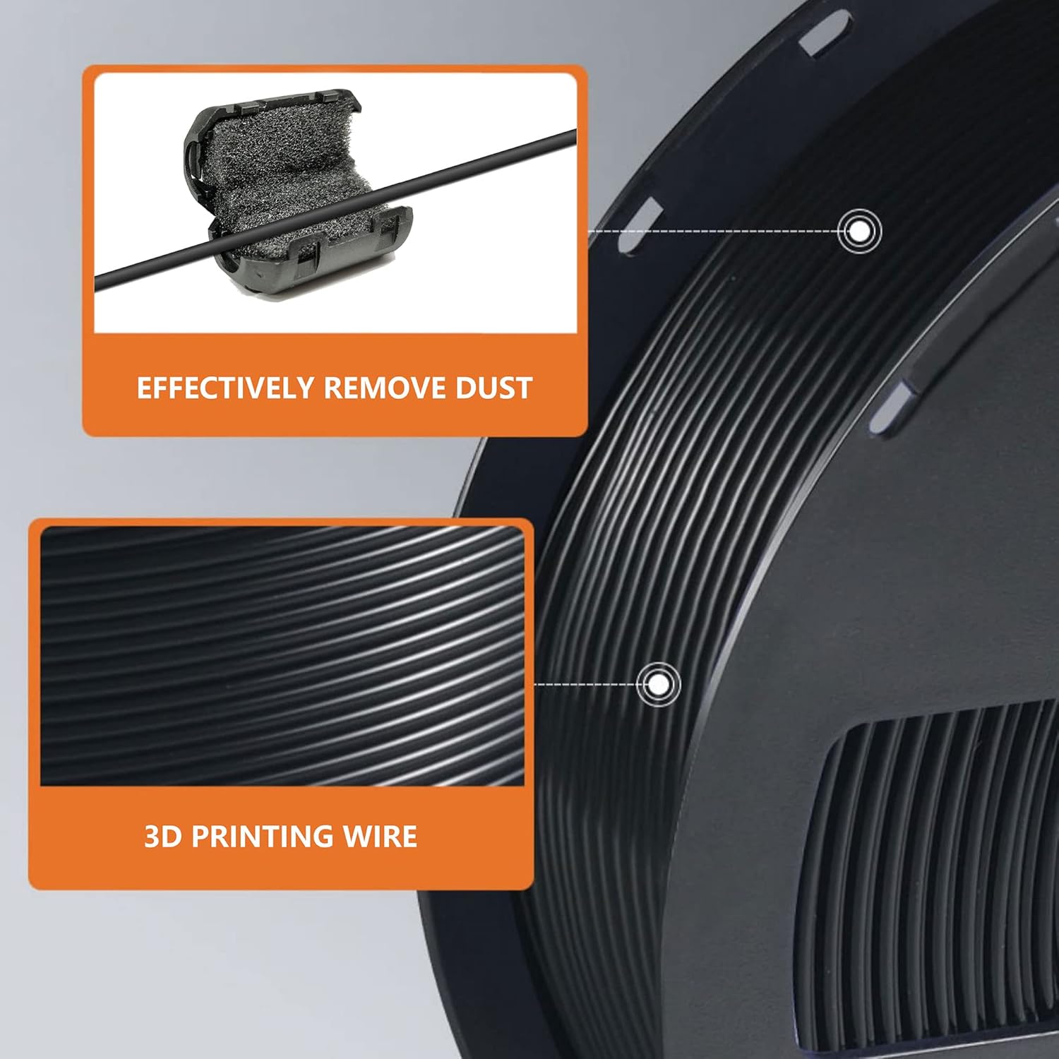 Creality 1.75MM Filament Filte - 3D Printing Creality avaliação e preço